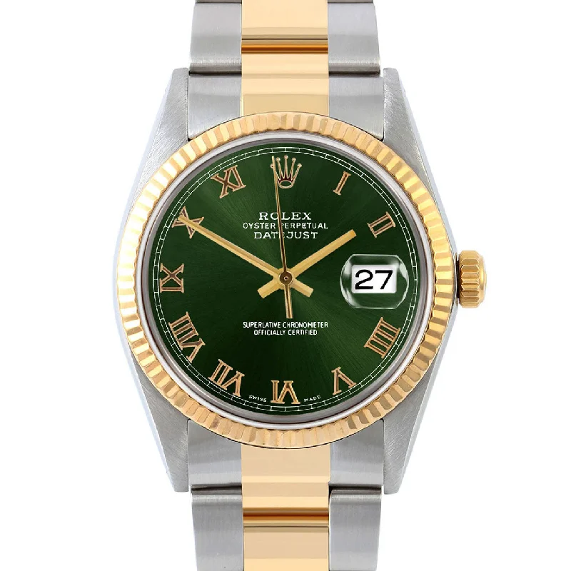 Rolex Datejust 36mm | 16013-GRN-ROM-FLT-OYS