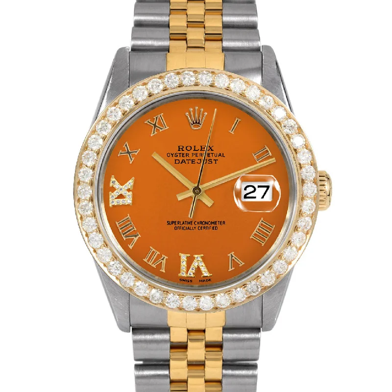 Rolex Datejust 36mm | 16013-ORN-RDR69-25CT-JBL