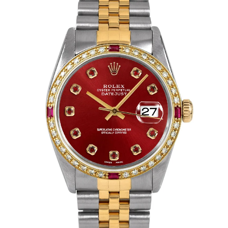 Rolex Datejust 36mm | 16013-RED-RBY-AM-4RBY-JBL