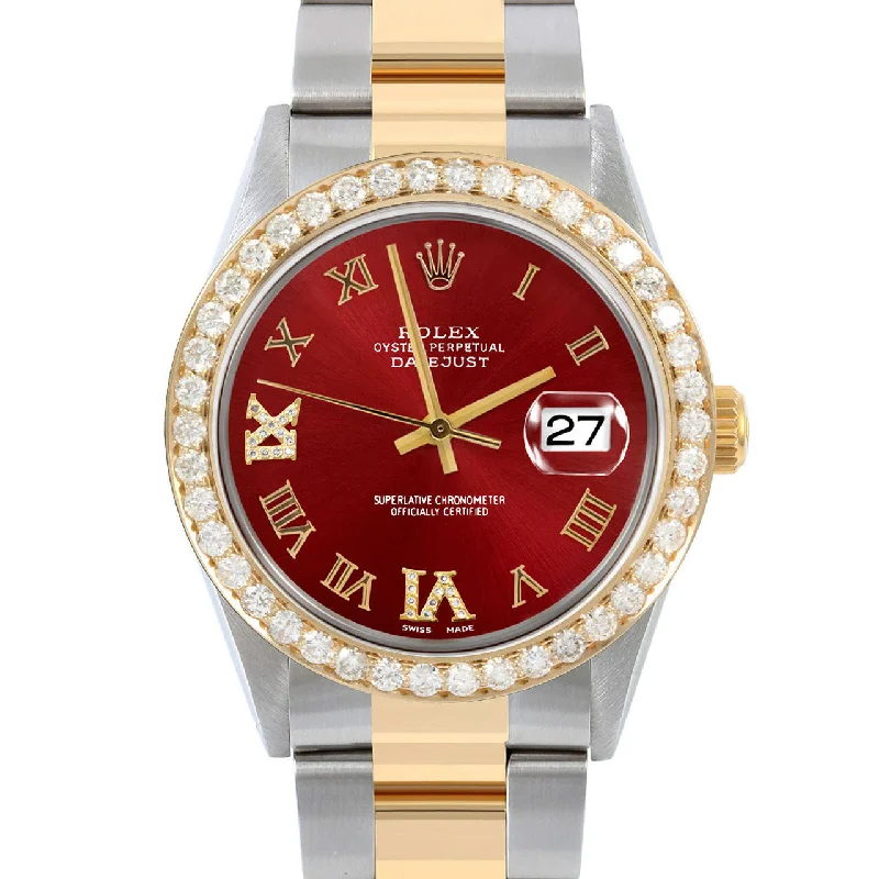 Rolex Datejust 36mm | 16013-RED-RDR69-25CT-OYS