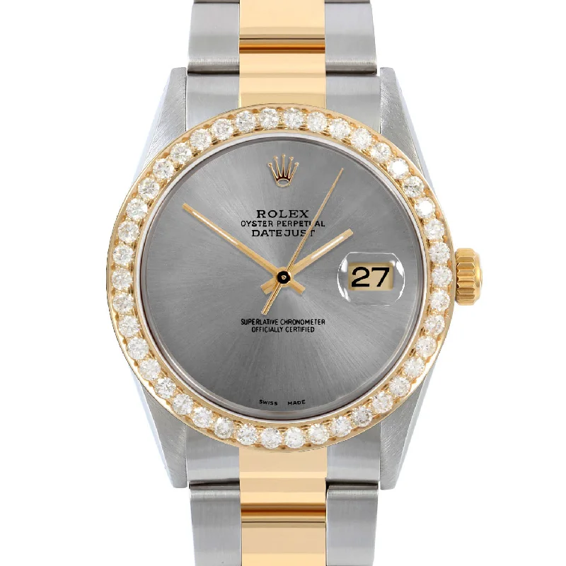 Rolex Datejust 36mm | 16013-SLT-NOHM-25CT-OYS