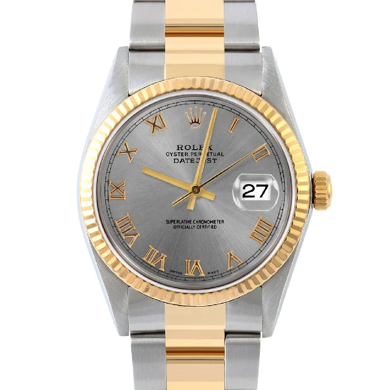 Rolex Datejust 36mm | 16013-SLT-ROM-FLT-OYS