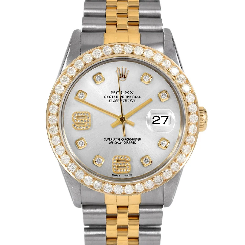 Rolex Datejust 36mm | 16013-SLV-8DA69-25CT-JBL