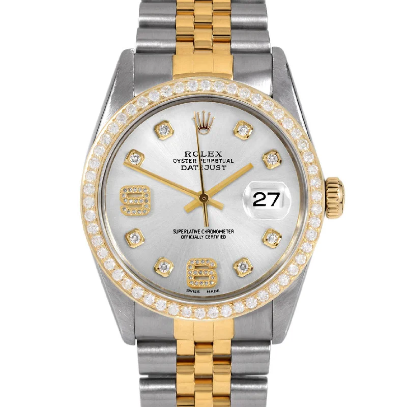 Rolex Datejust 36mm | 16013-SLV-8DA69-BDS-JBL