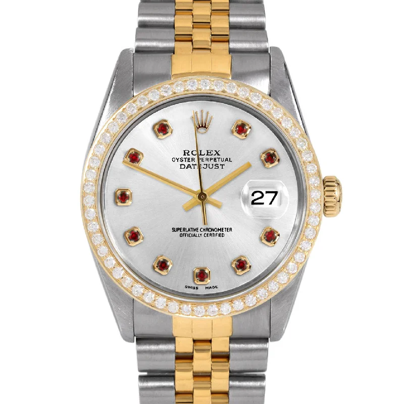 Rolex Datejust 36mm | 16013-SLV-RBY-AM-BDS-JBL