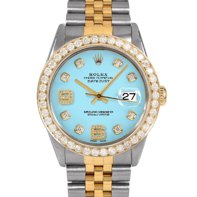 Rolex Datejust 36mm | 16013-TRQ-8DA69-25CT-JBL