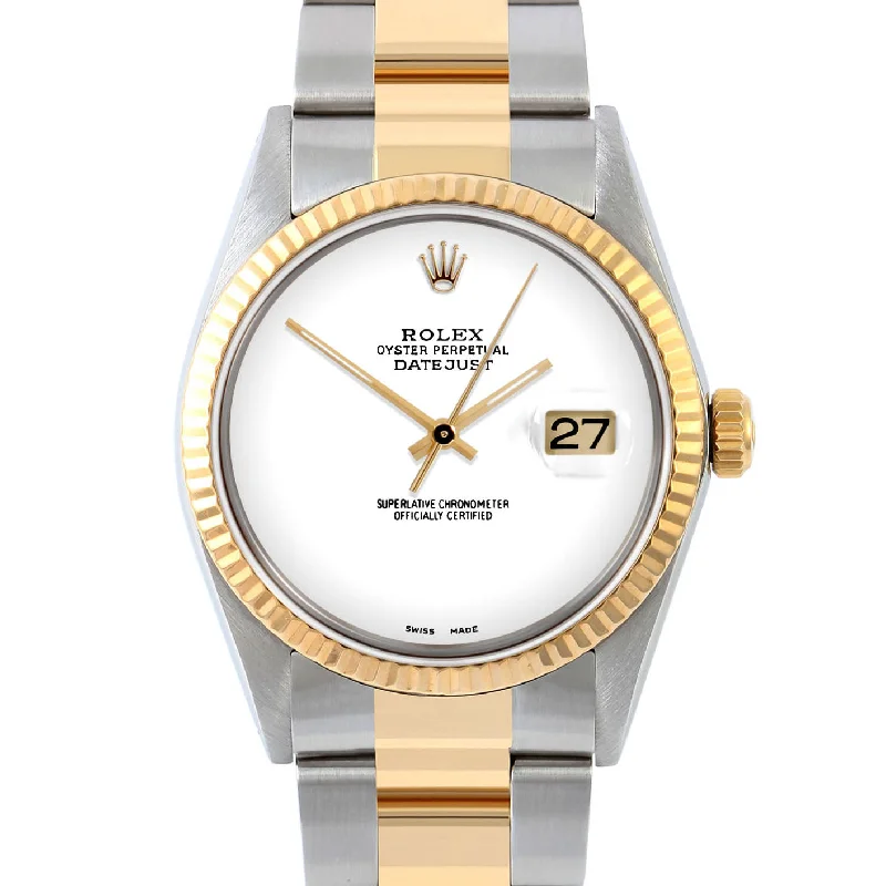 Rolex Datejust 36mm | 16013-WHT-NOHM-FLT-OYS