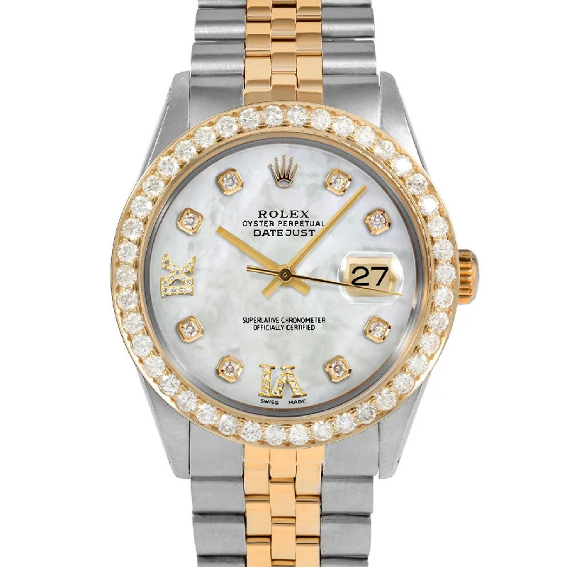 Rolex Datejust 36mm | 16013-WMOP-8DR69-25CT-JBL