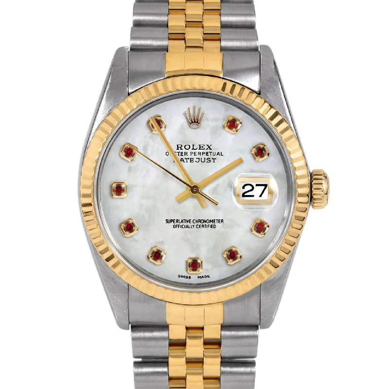 Rolex Datejust 36mm | 16013-WMOP-RBY-AM-FLT-JBL