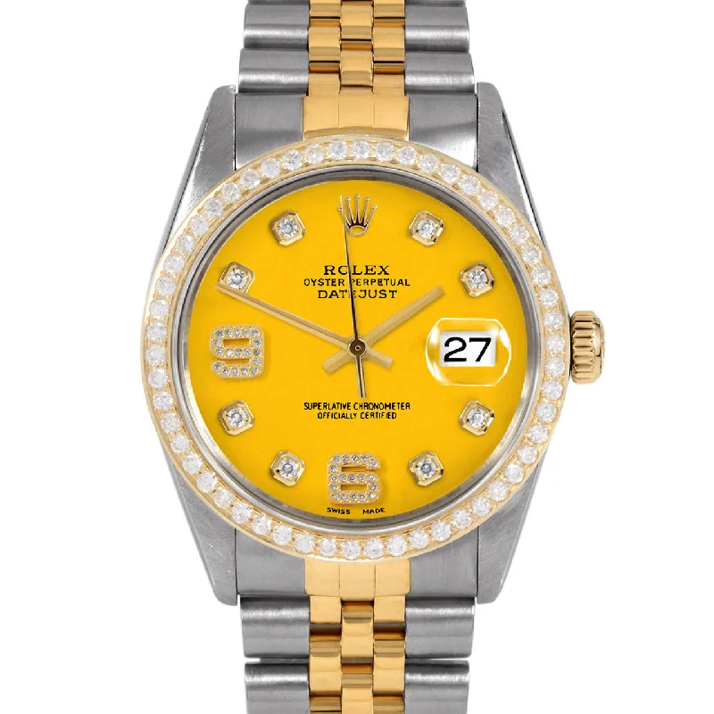 Rolex Datejust 36mm | 16013-YLW-8DA69-BDS-JBL