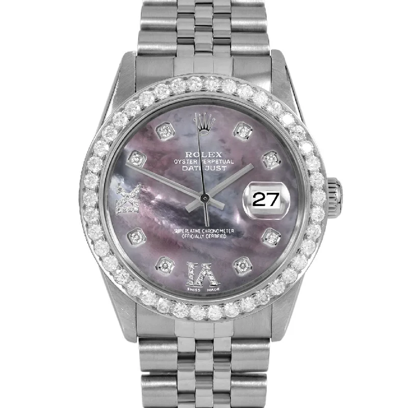 Rolex Datejust 36mm | 16014-BMOP-8DR69-25CT-JBL