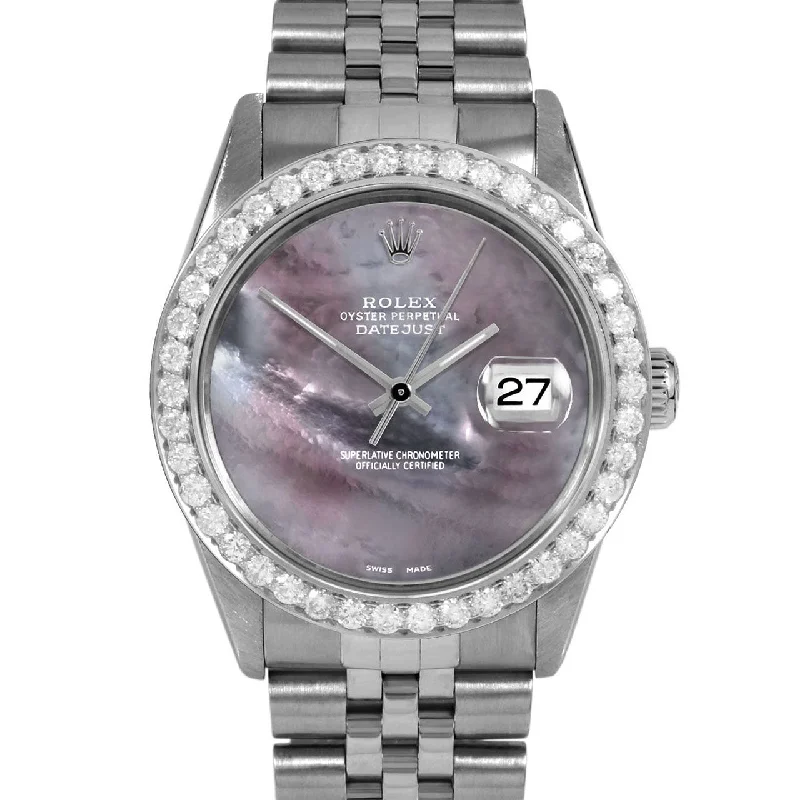 Rolex Datejust 36mm | 16014-BMOP-NOHM-25CT-JBL