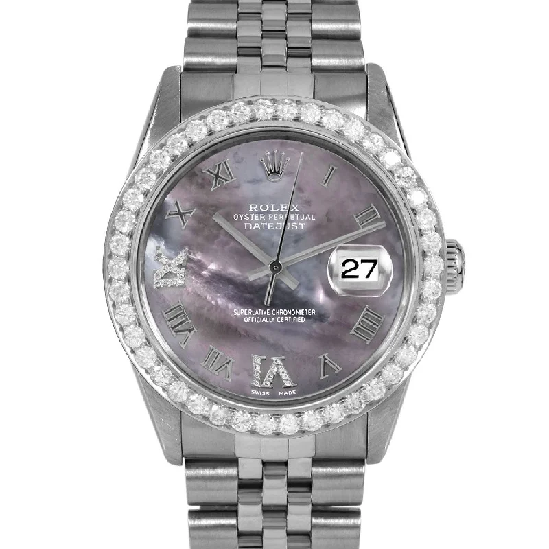 Rolex Datejust 36mm | 16014-BMOP-RDR69-25CT-JBL