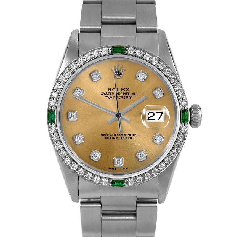 Rolex Datejust 36mm | 16014-CHM-DIA-AM-4EMD-OYS