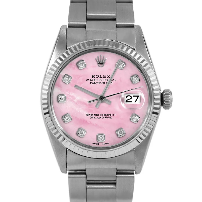 Rolex Datejust 36mm | 16014-PMOP-DIA-AM-FLT-OYS