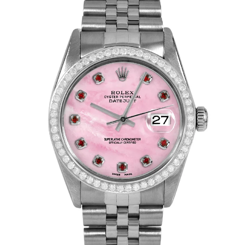 Rolex Datejust 36mm | 16014-PMOP-RBY-AM-BDS-JBL