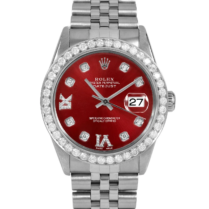 Rolex Datejust 36mm | 16014-RED-8DR69-25CT-JBL