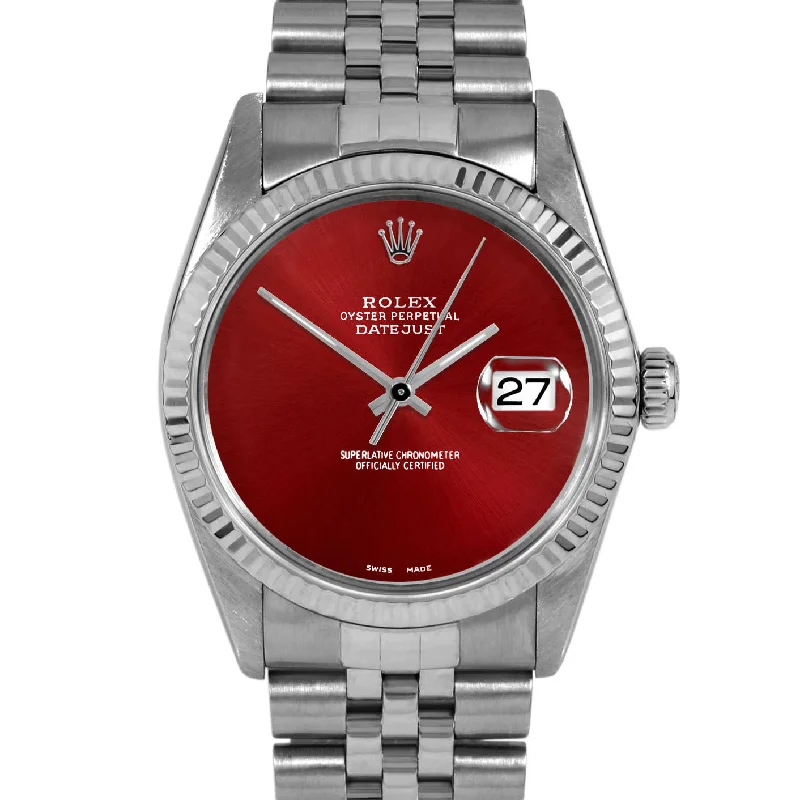 Rolex Datejust 36mm | 16014-RED-NOHM-FLT-JBL