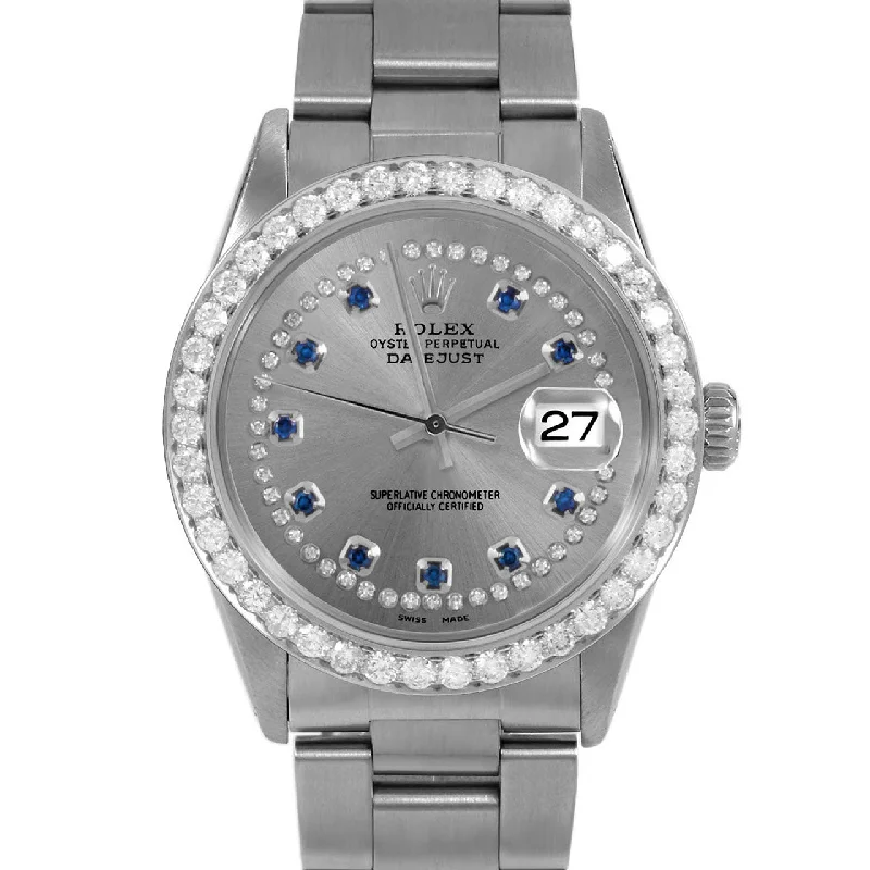 Rolex Datejust 36mm | 16014-SLT-STRS-25CT-OYS