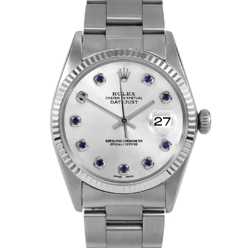 Rolex Datejust 36mm | 16014-SLV-SPH-AM-FLT-OYS