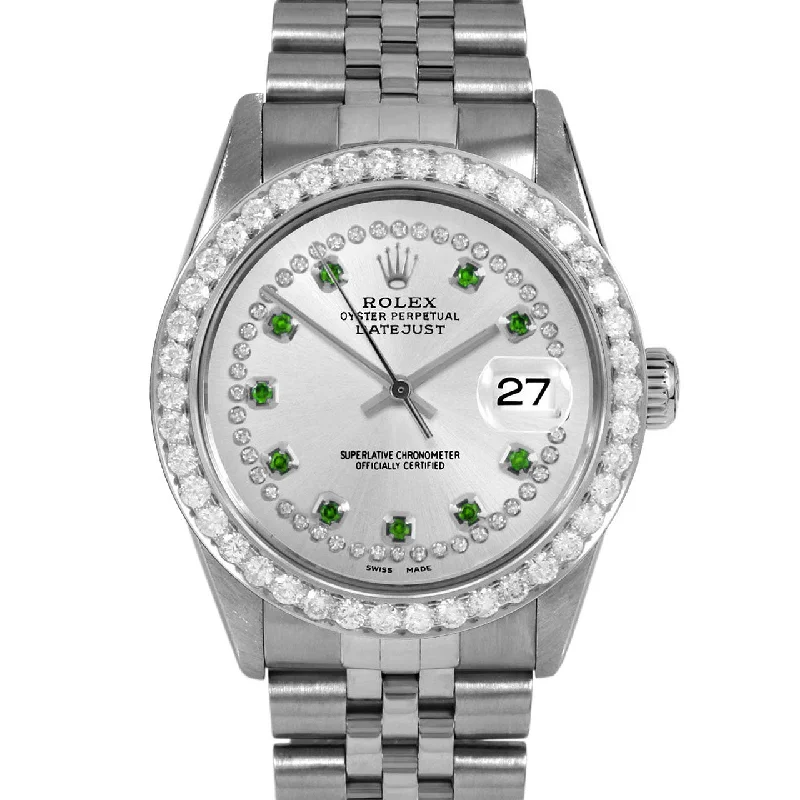 Rolex Datejust 36mm | 16014-SLV-STRE-25CT-JBL