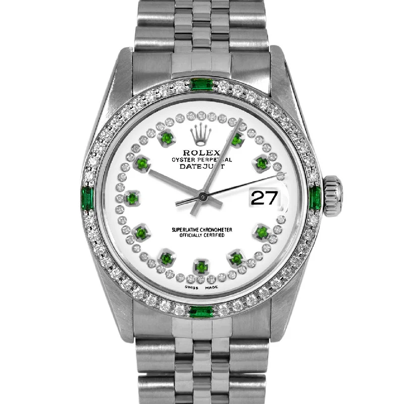 Rolex Datejust 36mm | 16014-WHT-STRE-4EMD-JBL