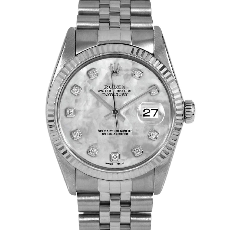 Rolex Datejust 36mm | 16014-WMOP-DIA-AM-FLT-JBL