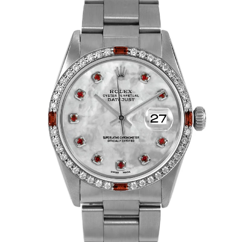 Rolex Datejust 36mm | 16014-WMOP-RBY-AM-4RBY-OYS