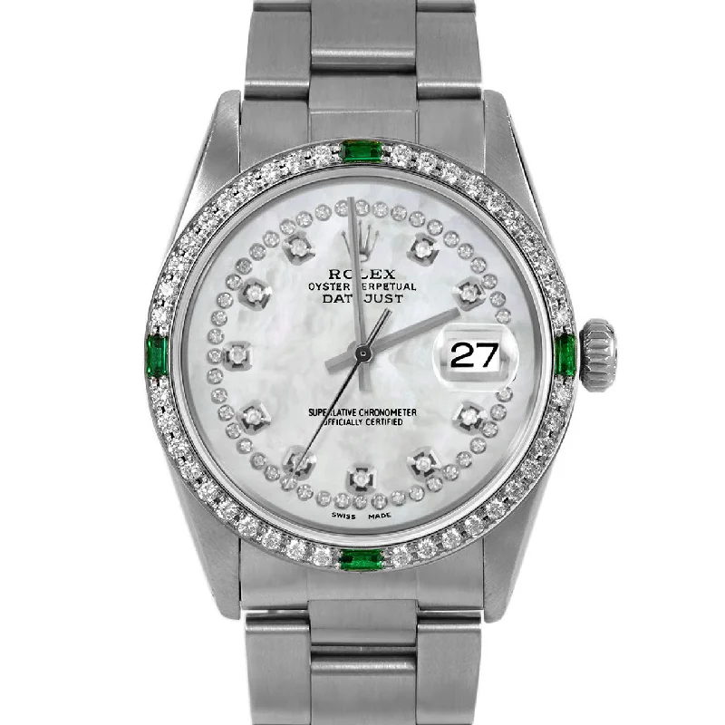 Rolex Datejust 36mm | 16014-WMOP-STRD-4EMD-OYS