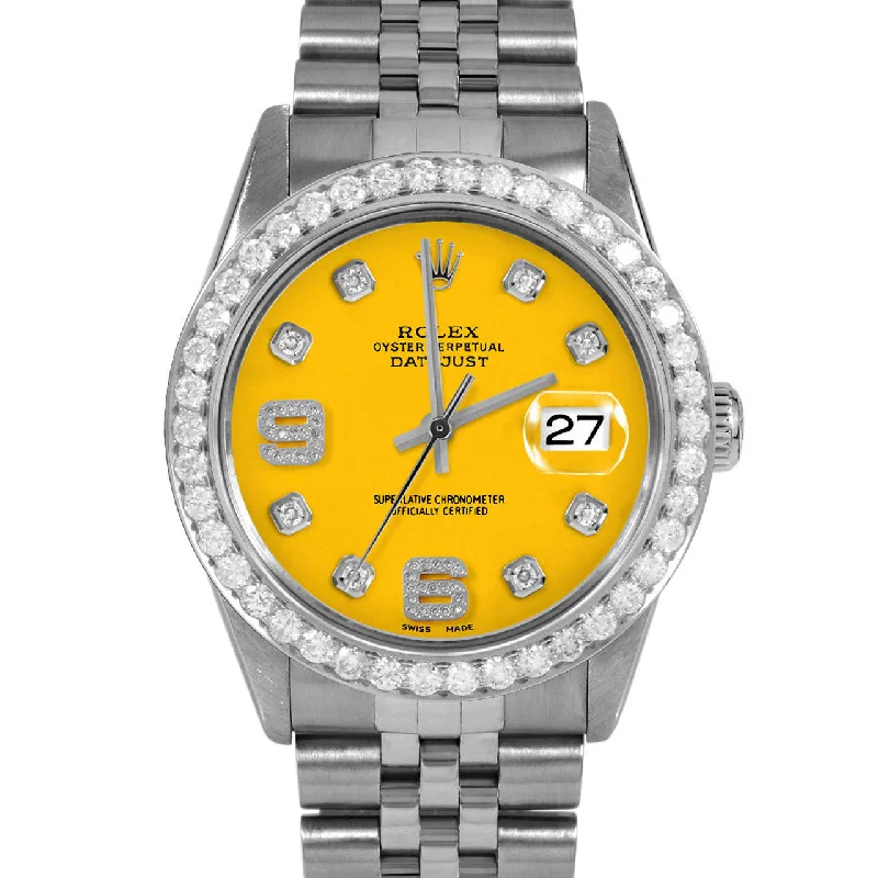 Rolex Datejust 36mm | 16014-YLW-8DA69-25CT-JBL