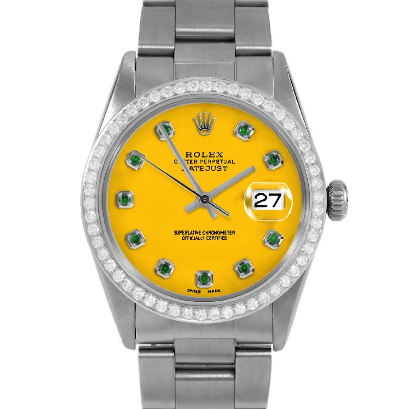 Rolex Datejust 36mm | 16014-YLW-EMD-AM-BDS-OYS