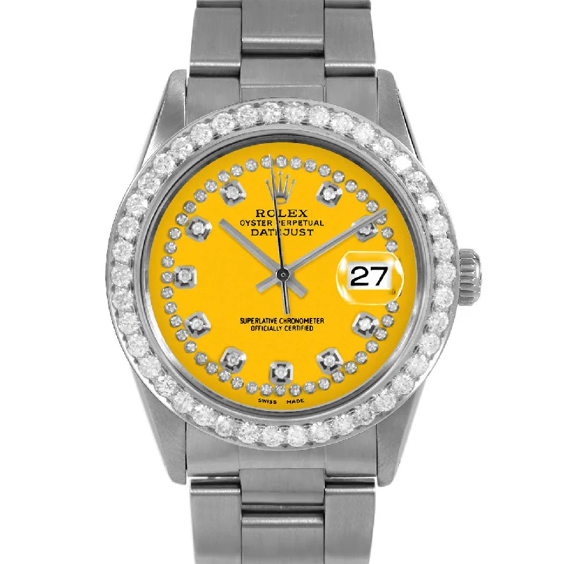 Rolex Datejust 36mm | 16014-YLW-STRD-25CT-OYS