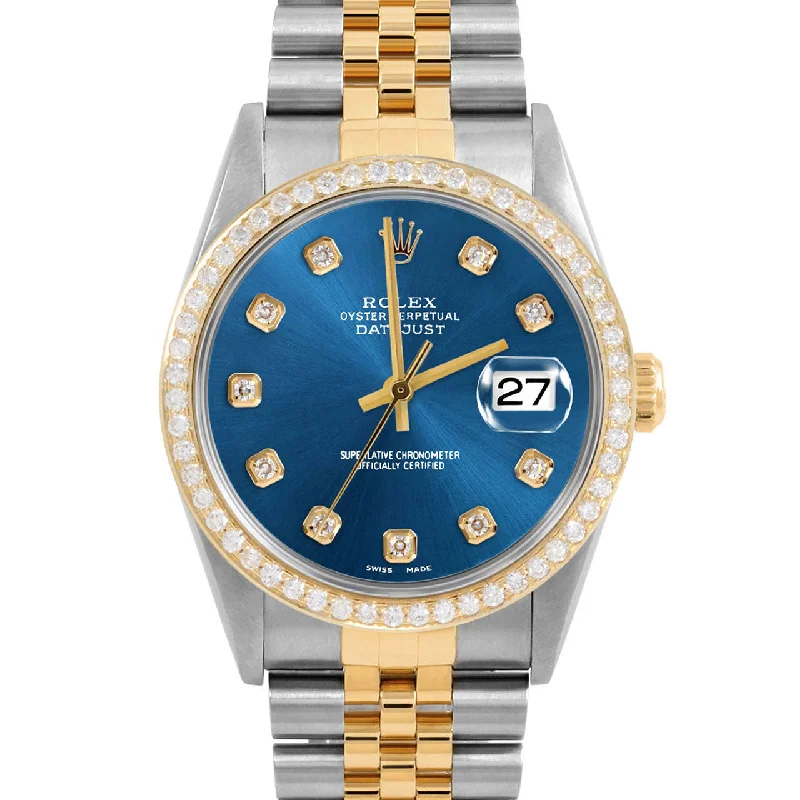 Rolex Datejust 36mm | 16233-BLU-DIA-AM-BDS-JBL