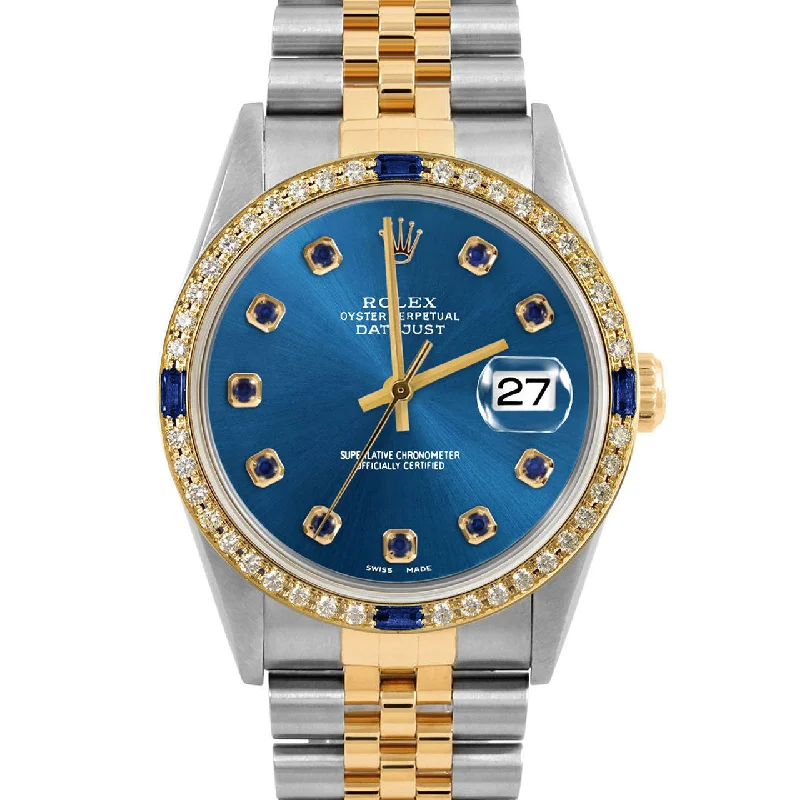 Rolex Datejust 36mm | 16233-BLU-SPH-AM-4SPH-JBL