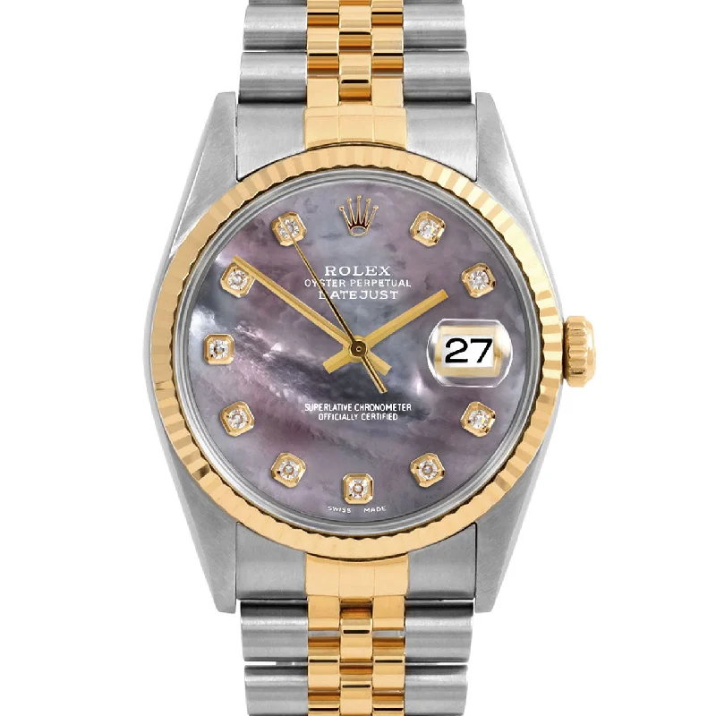 Rolex Datejust 36mm | 16233-BMOP-DIA-AM-FLT-JBL