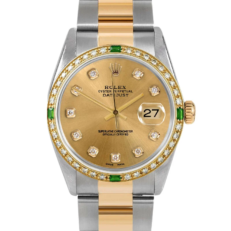 Rolex Datejust 36mm | 16233-CHM-DIA-AM-4EMD-OYS