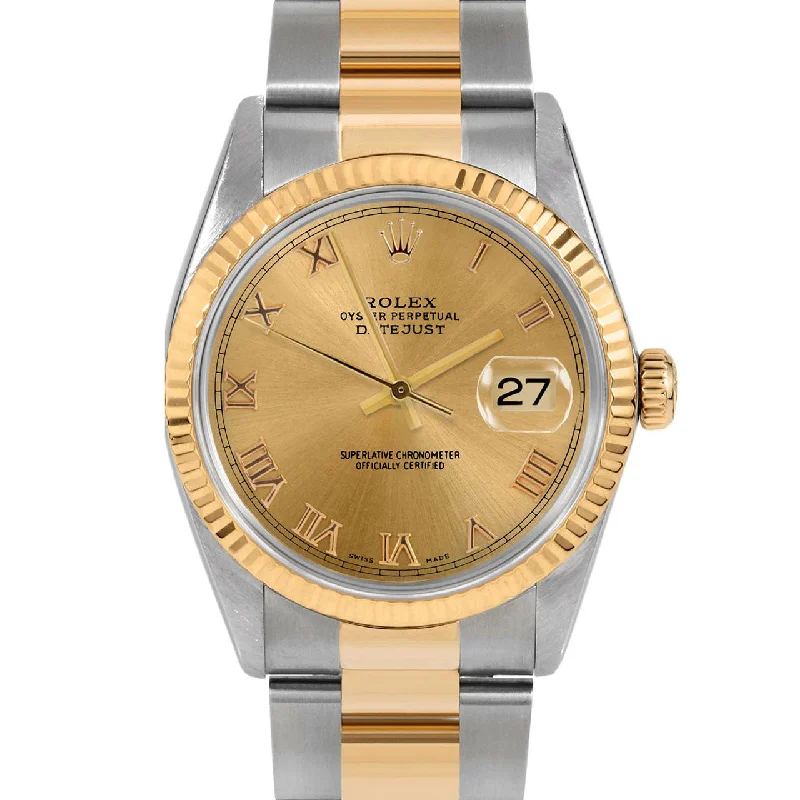 Rolex Datejust 36mm | 16233-CHM-ROM-FLT-OYS