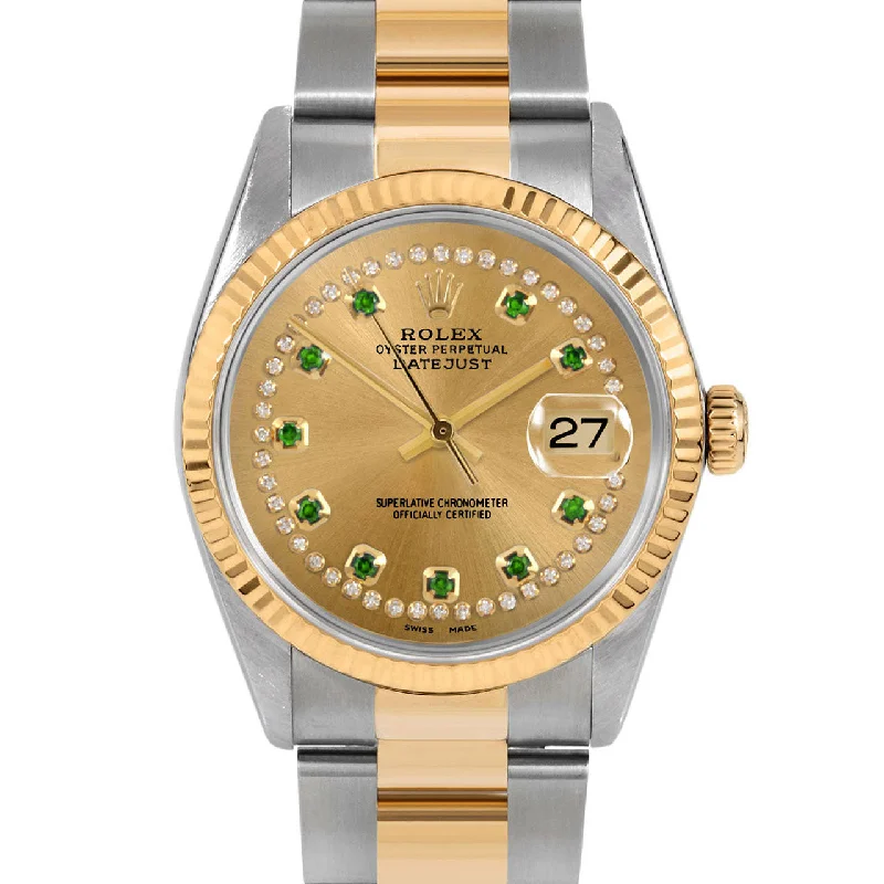 Rolex Datejust 36mm | 16233-CHM-STRE-FLT-OYS