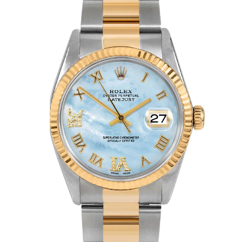 Rolex Datejust 36mm | 16233-LBMOP-RDR69-FLT-OYS