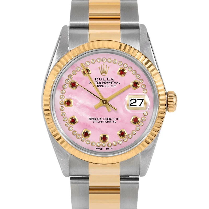 Rolex Datejust 36mm | 16233-PMOP-STRR-FLT-OYS