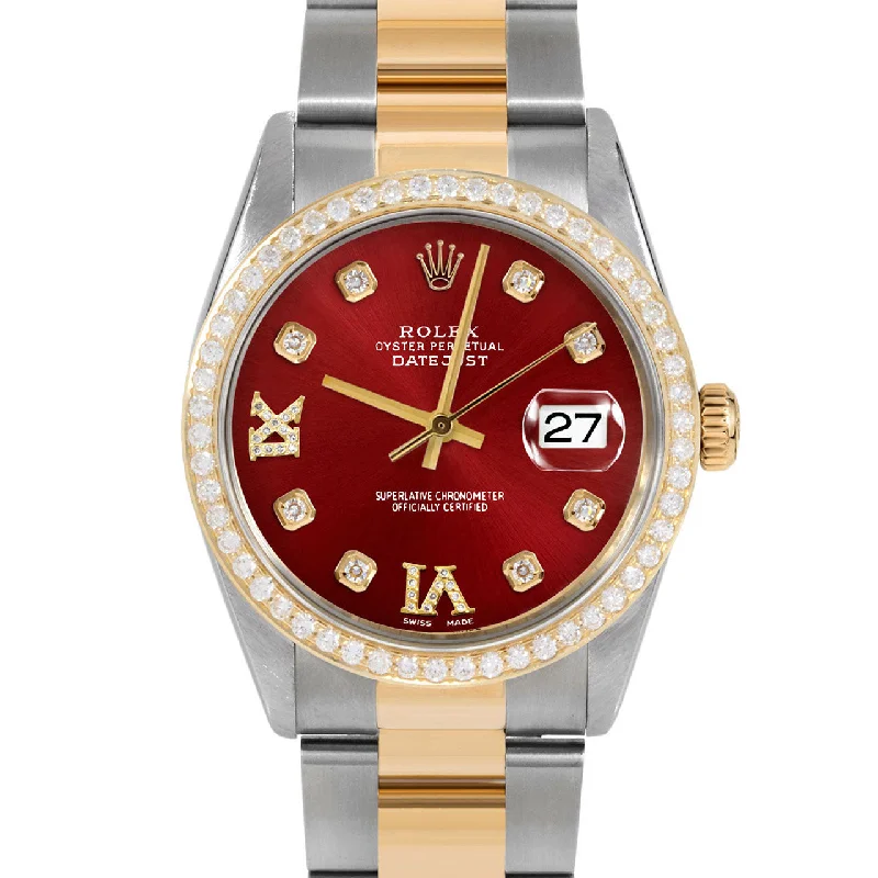 Rolex Datejust 36mm | 16233-RED-8DR69-BDS-OYS