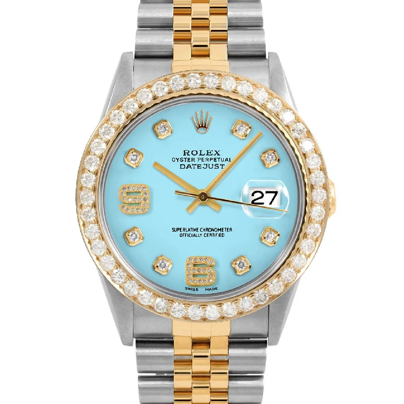 Rolex Datejust 36mm | 16233-TRQ-8DA69-25CT-JBL