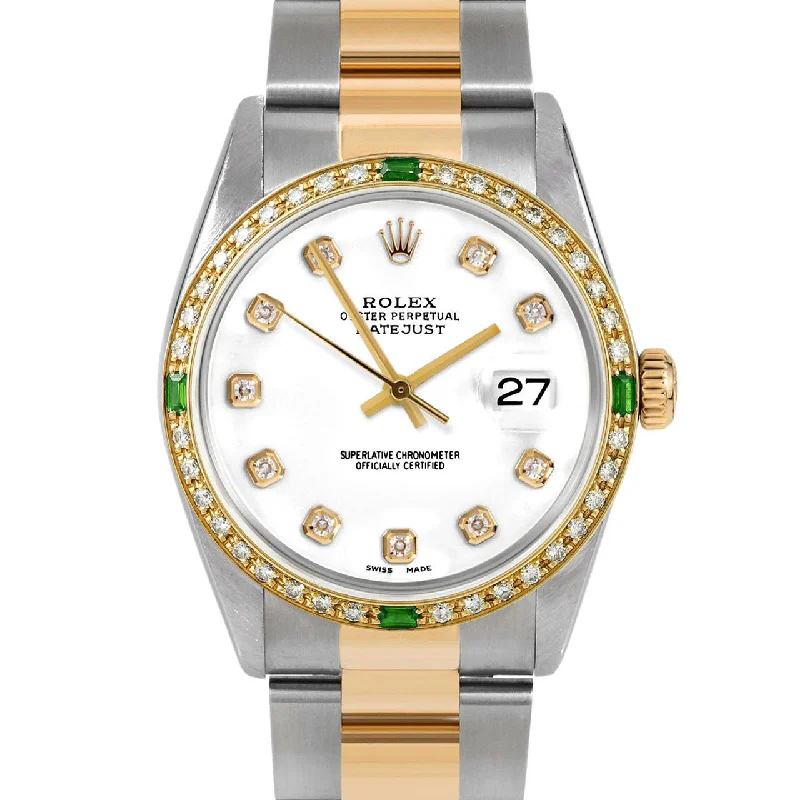 Rolex Datejust 36mm | 16233-WHT-DIA-AM-4EMD-OYS