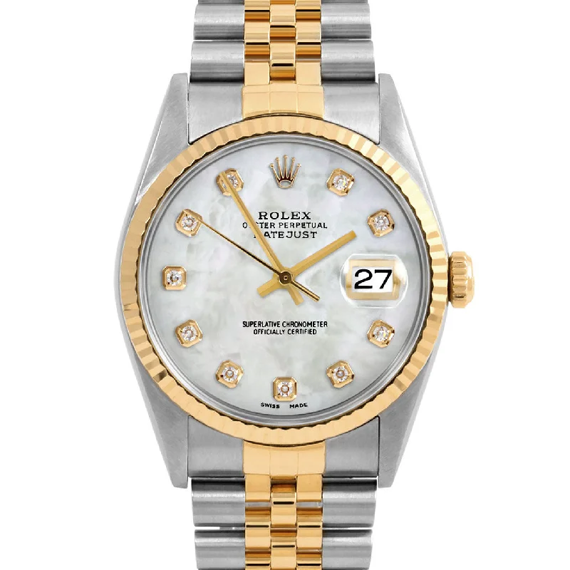 Rolex Datejust 36mm | 16233-WMOP-DIA-AM-FLT-JBL