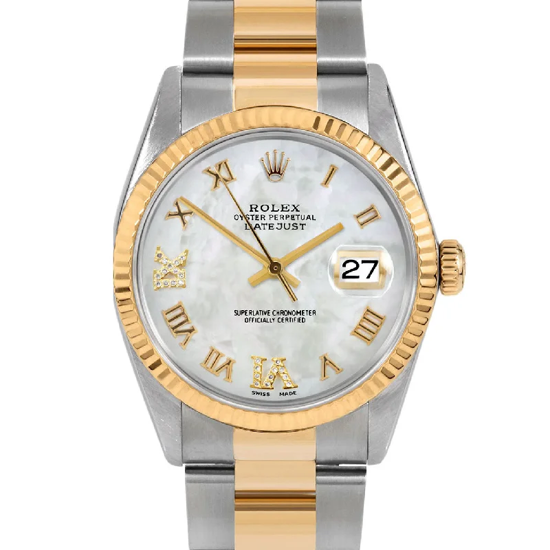 Rolex Datejust 36mm | 16233-WMOP-RDR69-FLT-OYS