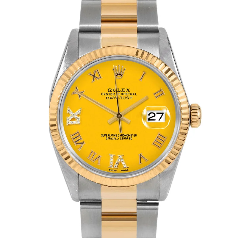 Rolex Datejust 36mm | 16233-YLW-RDR69-FLT-OYS