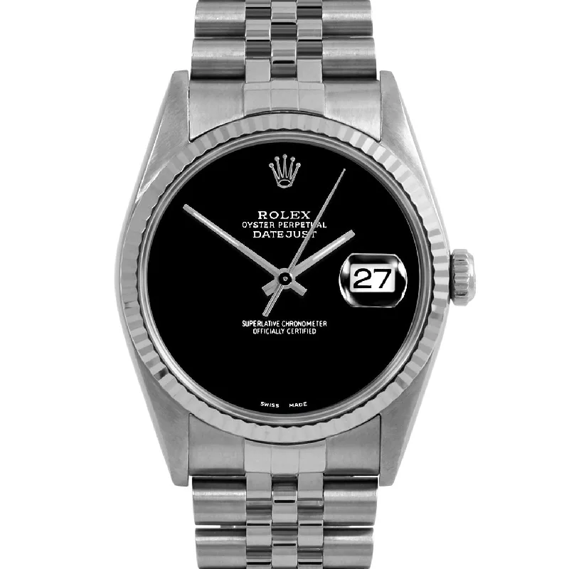 Rolex Datejust 36mm | 16234-BLK-NOHM-FLT-JBL