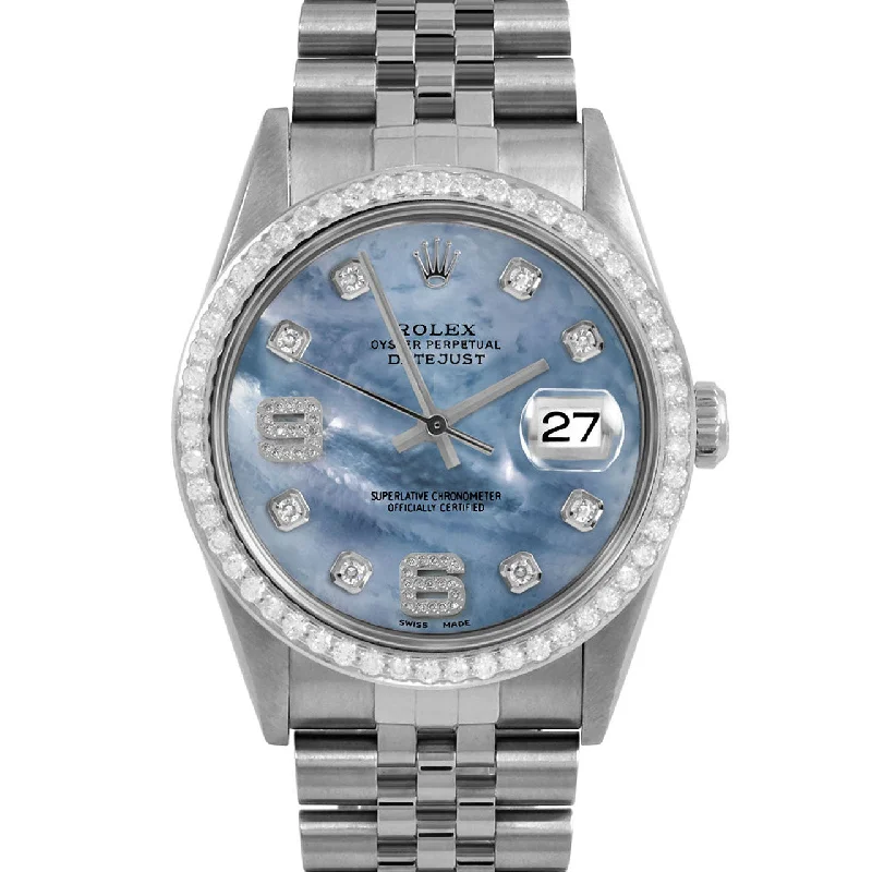 Rolex Datejust 36mm | 16234-BLMOP-8DA69-BDS-JBL