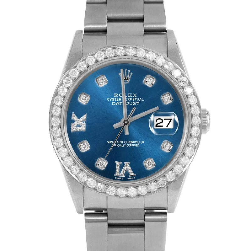 Rolex Datejust 36mm | 16234-BLU-8DR69-25CT-OYS