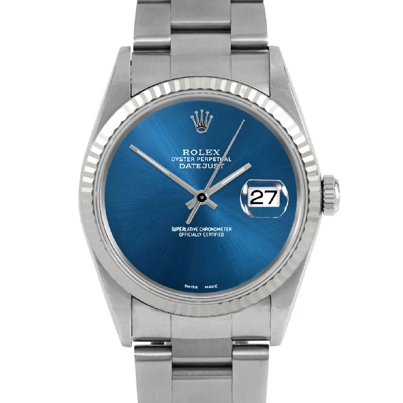 Rolex Datejust 36mm | 16234-BLU-NOHM-FLT-OYS